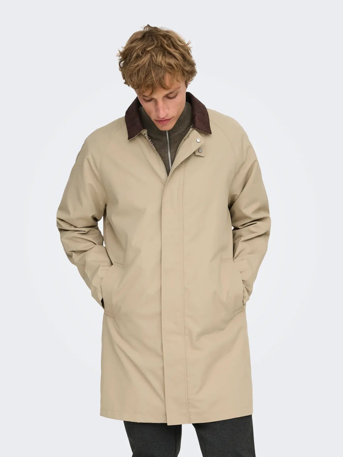 Only & Sons Onskosmo Life Long Jacket Beige