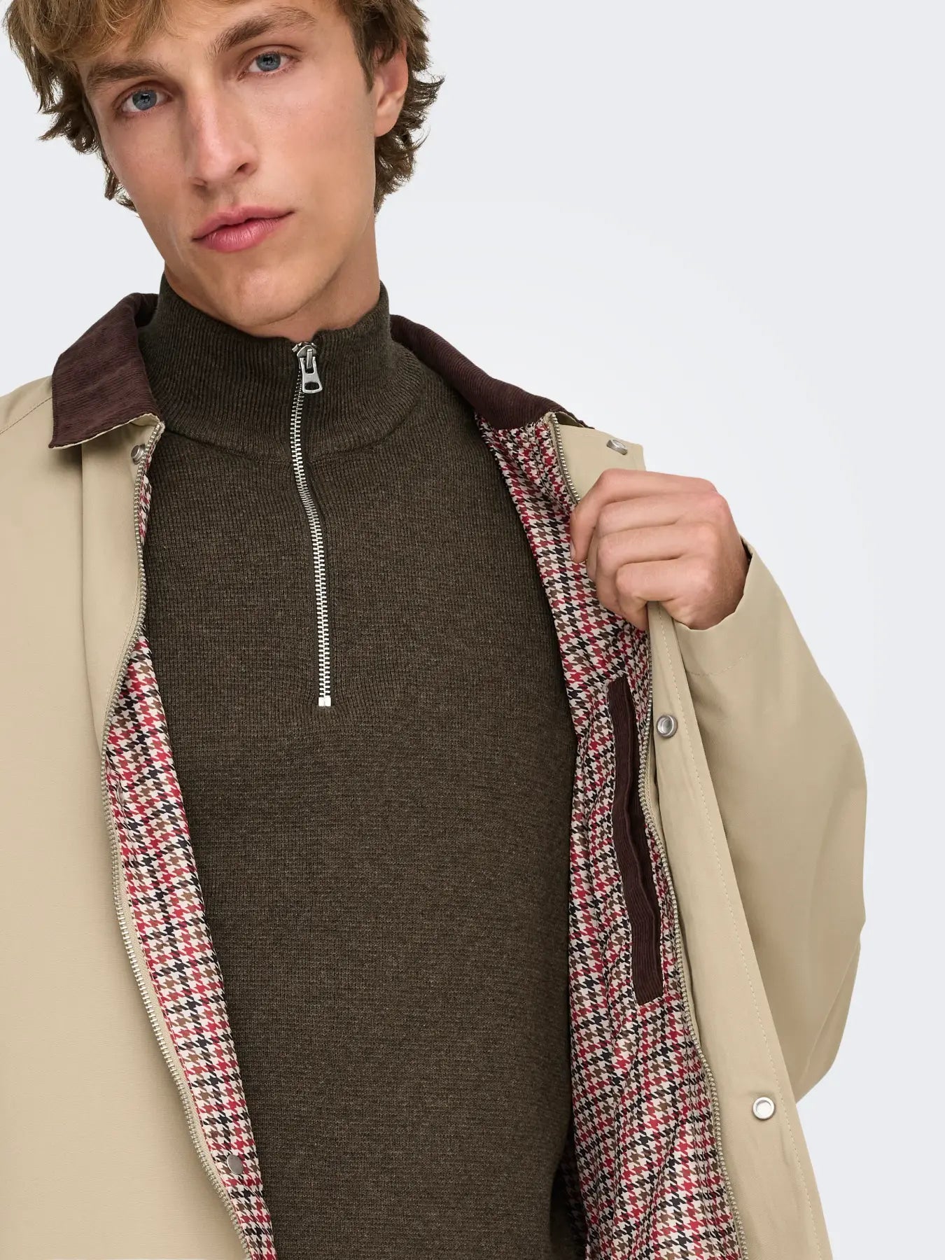 Only & Sons Onskosmo Life Long Jacket Beige