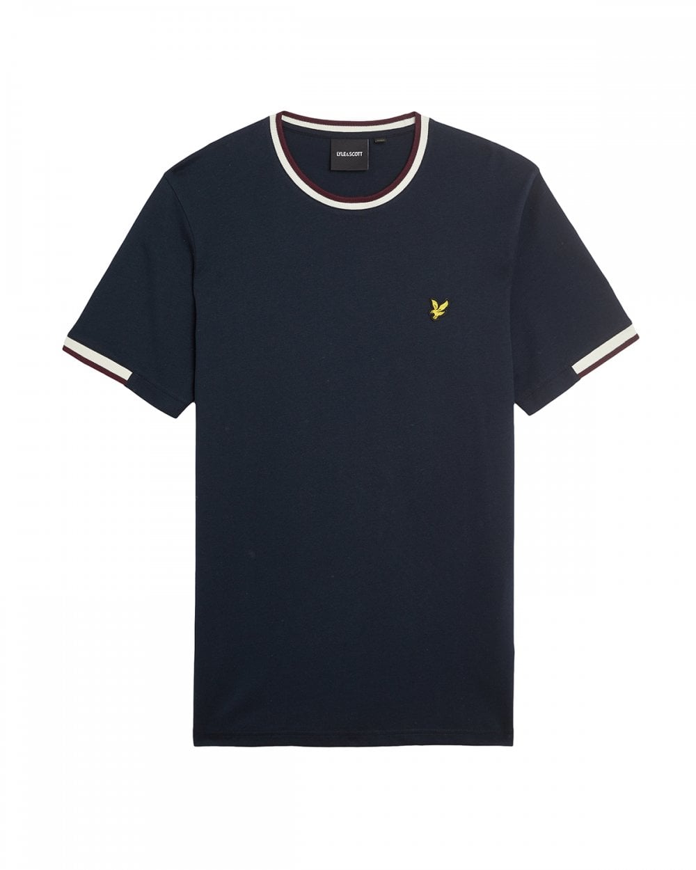 Lyle & Scott Half Tipped T-Shirt Dark Navy