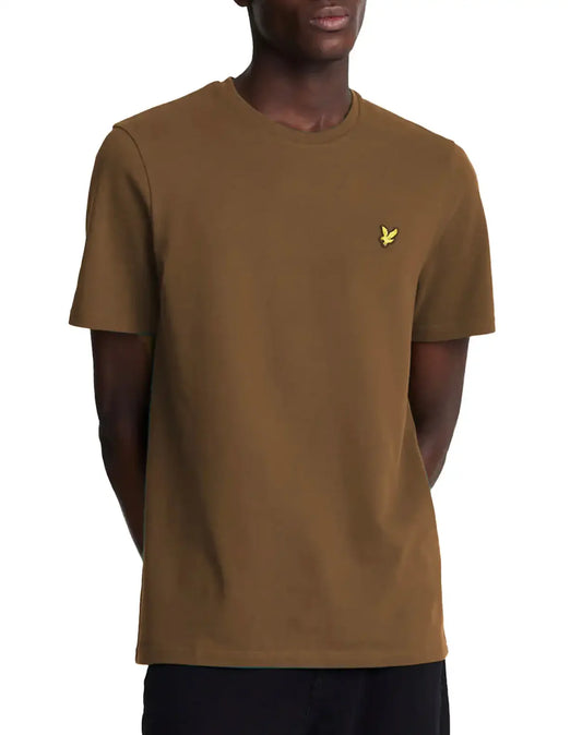 Lyle & Scott Pique T-Shirt In Wild Nettle