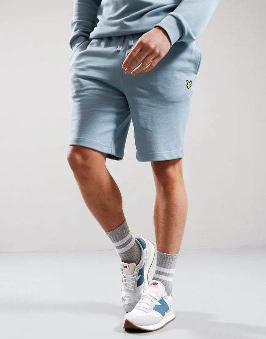 Lyle & Scott Slub Short Slate Blue - RD1 Clothing