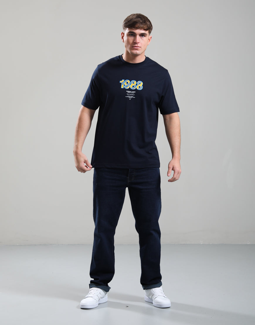 Marshall Artist Acid House T-Shirt Navy