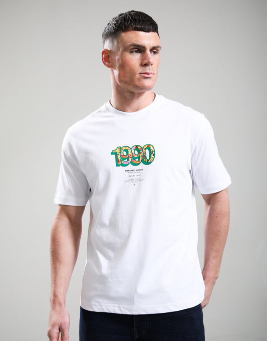 Marshall Artist Bobs Ye Uncle T-Shirt White - RD1 Clothing