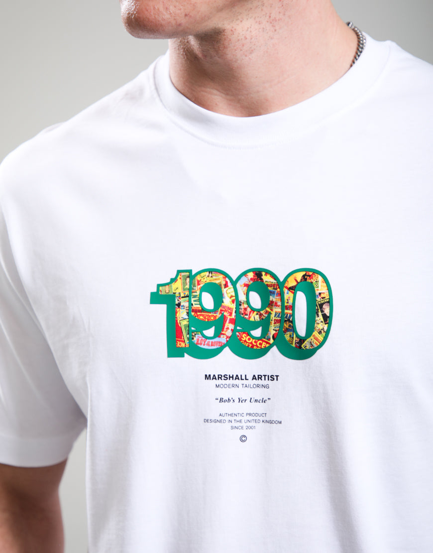 Marshall Artist Bobs Ye Uncle T-Shirt White