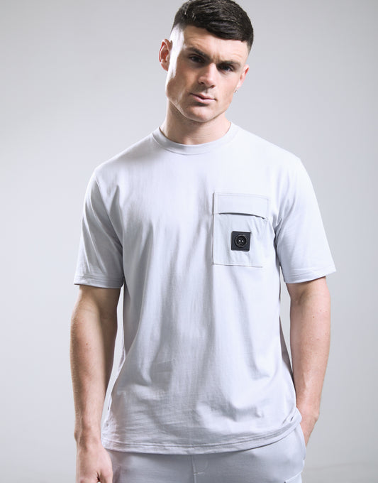 Marshall Artist Kyoto Pocket T-Shirt Oceanic Grey - RD1 Clothing