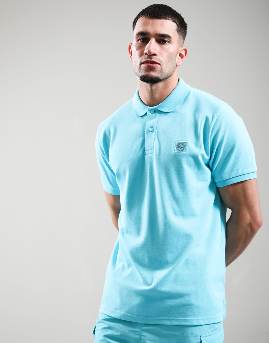Marshall Artist Marchio Polo Cyan - RD1 Clothing