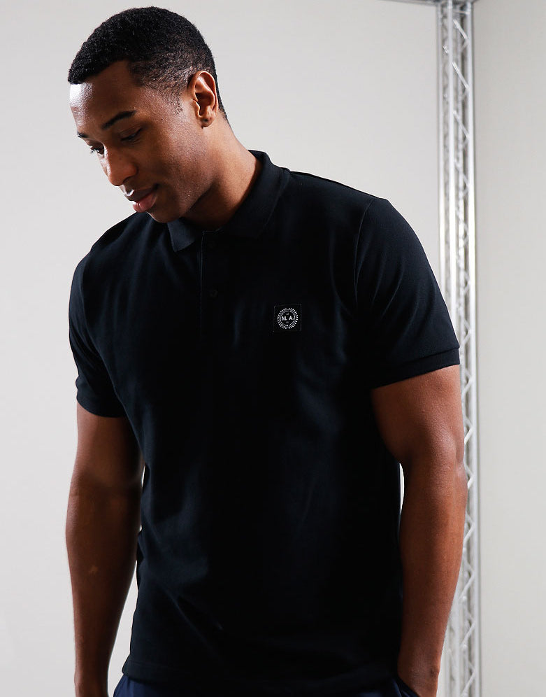 Marshall Artist Marchio Polo Black - RD1 Clothing
