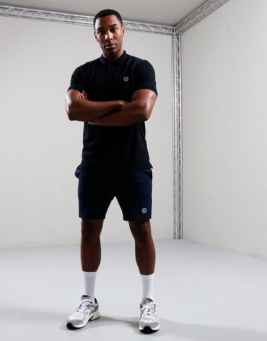 Marshall Artist Marchio Polo Black - RD1 Clothing