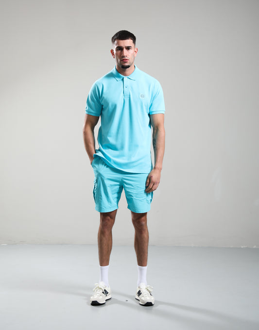 Marshall Artist Marchio Polo Cyan - RD1 Clothing