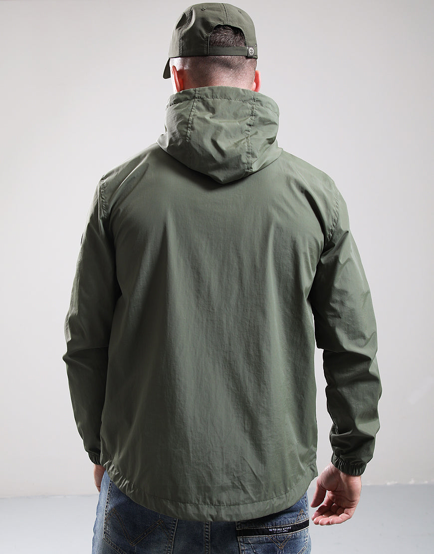 Marshall Artist Crux Hooded Overshirt Khaki