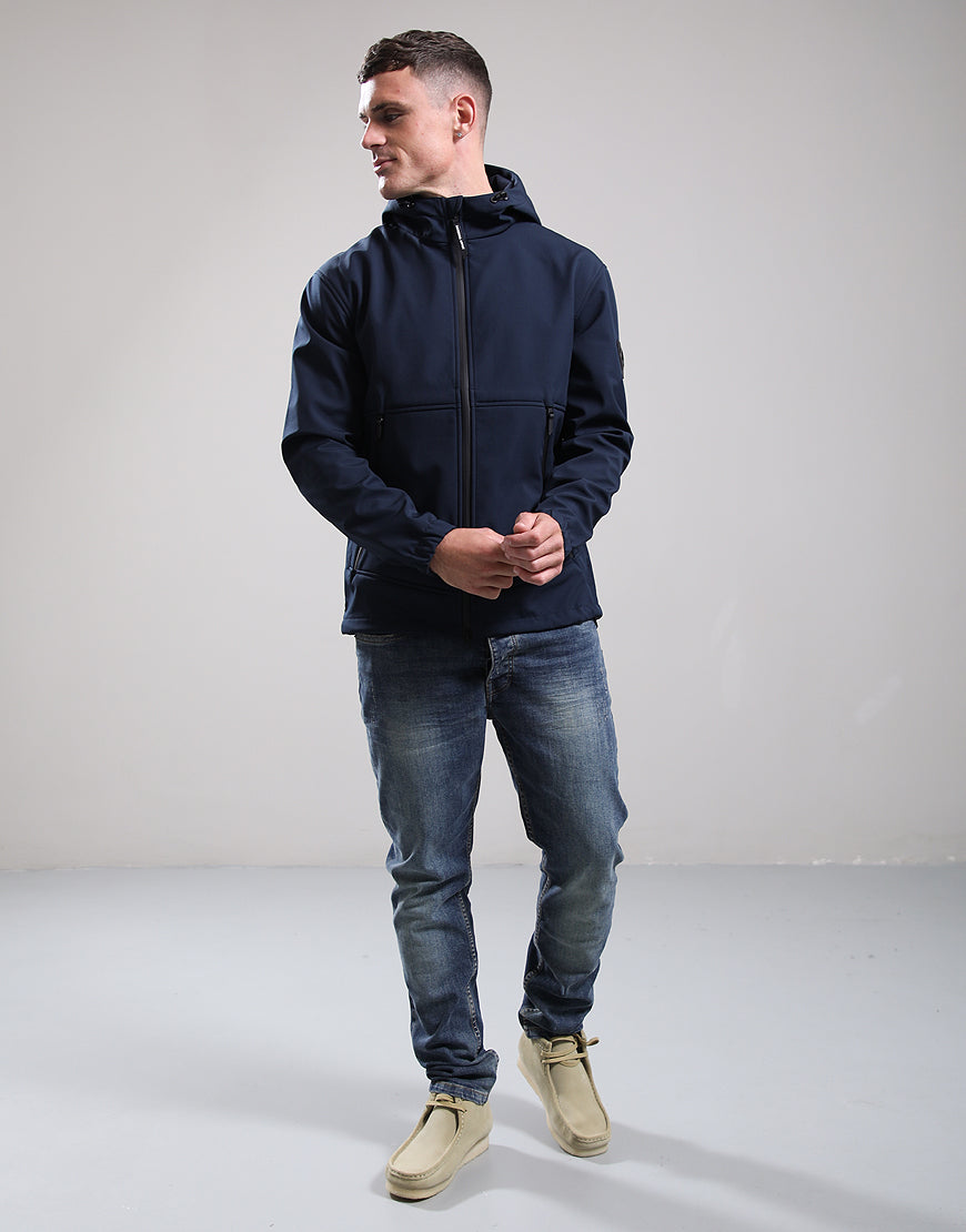 Marshall Artist Prova Softshell Jacket Navy