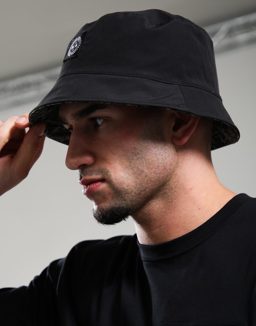 Marshall Artist Reversible Bucket Hat Splatter/Black - RD1 Clothing