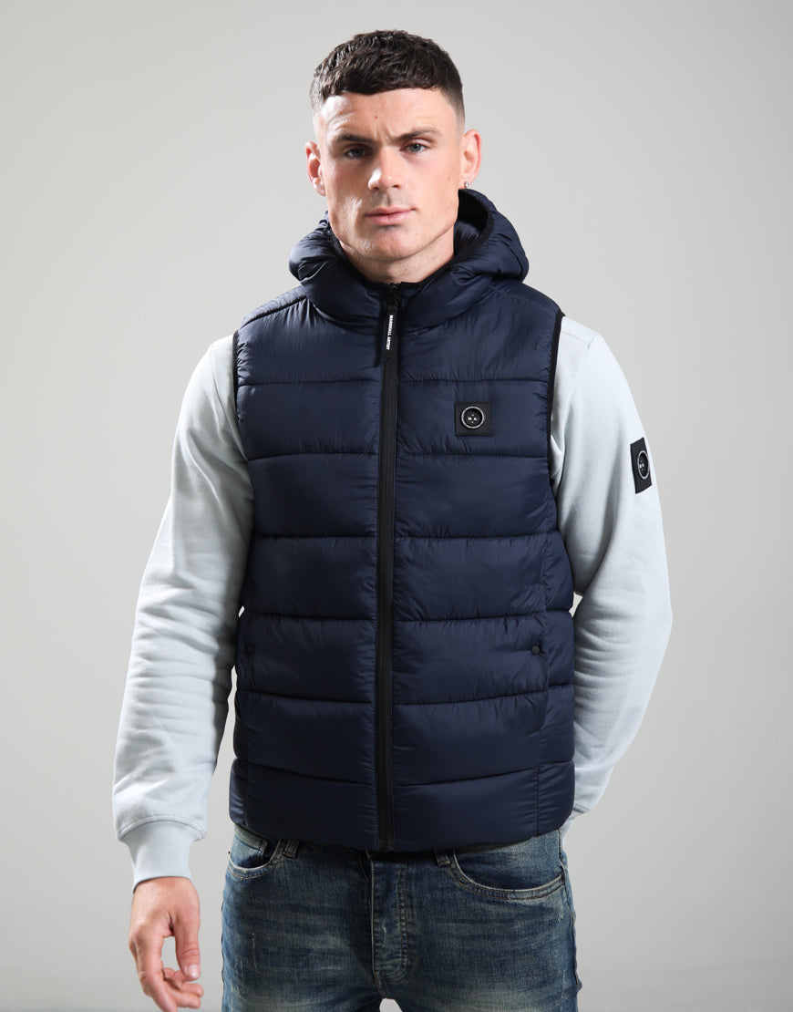 Marshall Artist Tanaro Gilet Navy