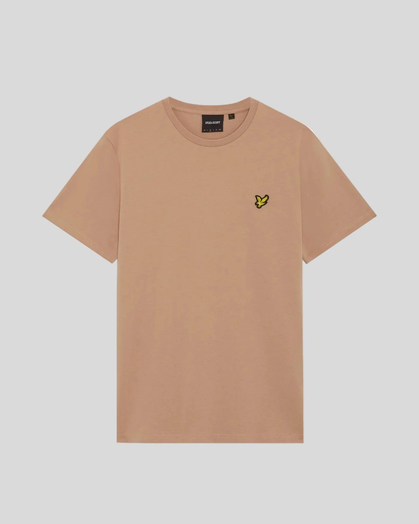 Lyle & Scott Cotton Crew Neck T-Shirt Barley
