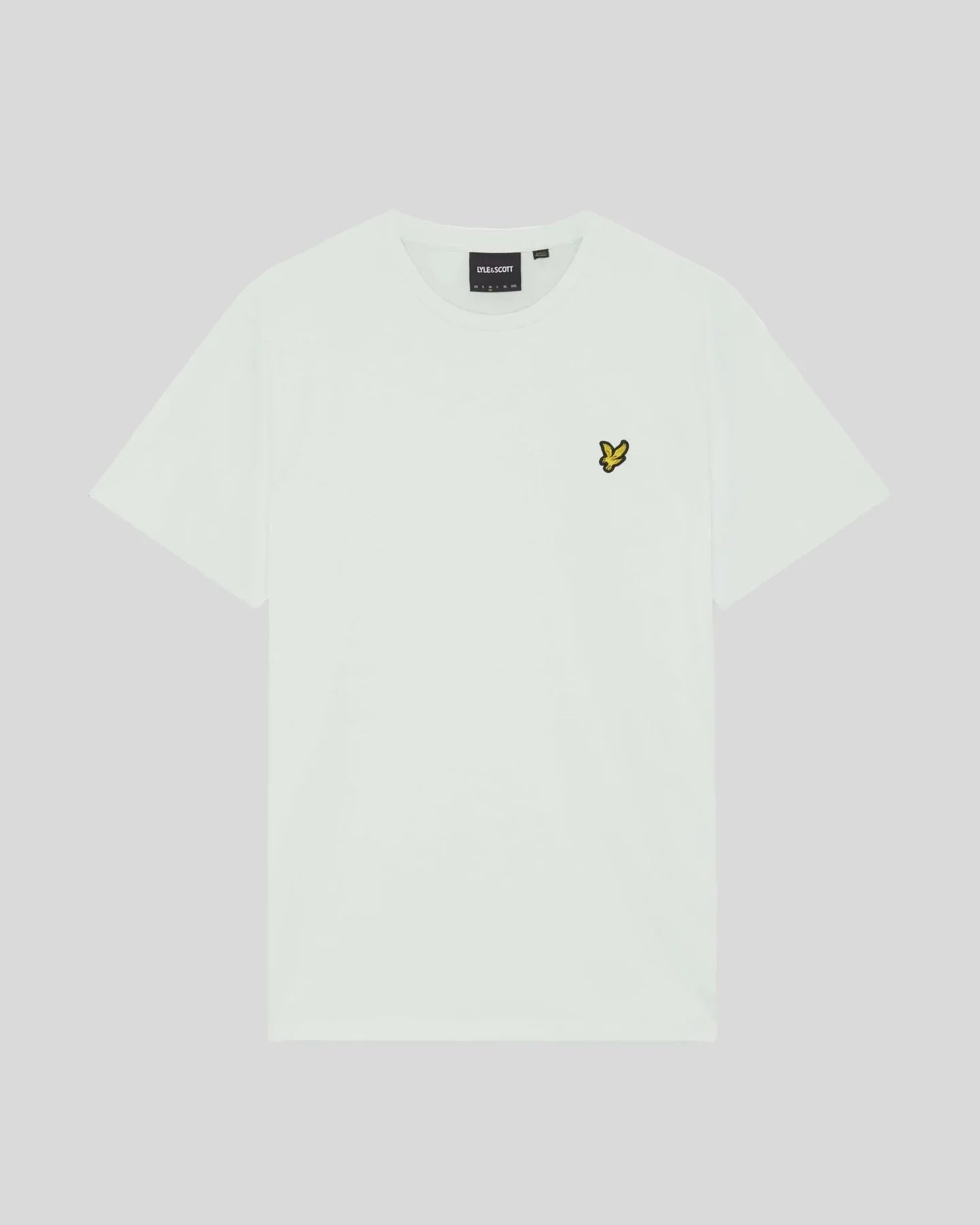 Lyle & Scott Cotton Crew Neck T-Shirt Blue Ice