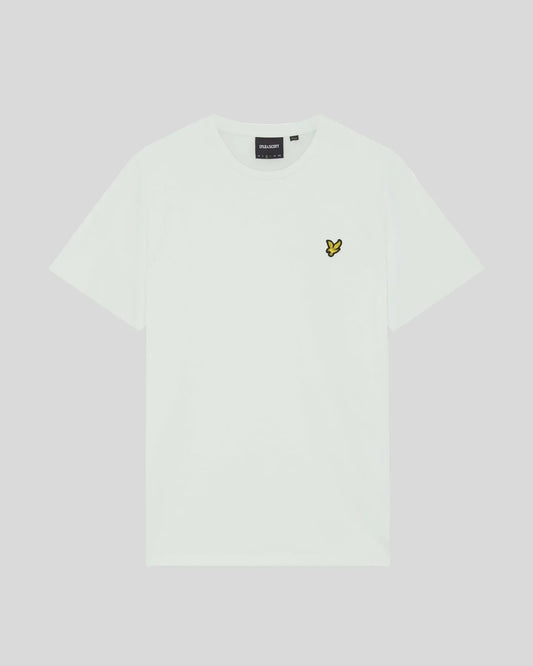 Lyle & Scott Cotton Crew Neck T-Shirt Blue Ice
