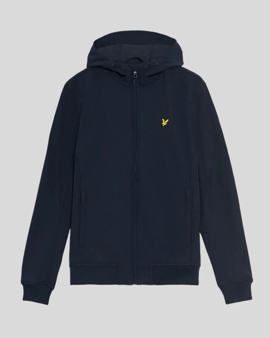 Lyle & Scott Fleece Lined Softshell Jacket Navy