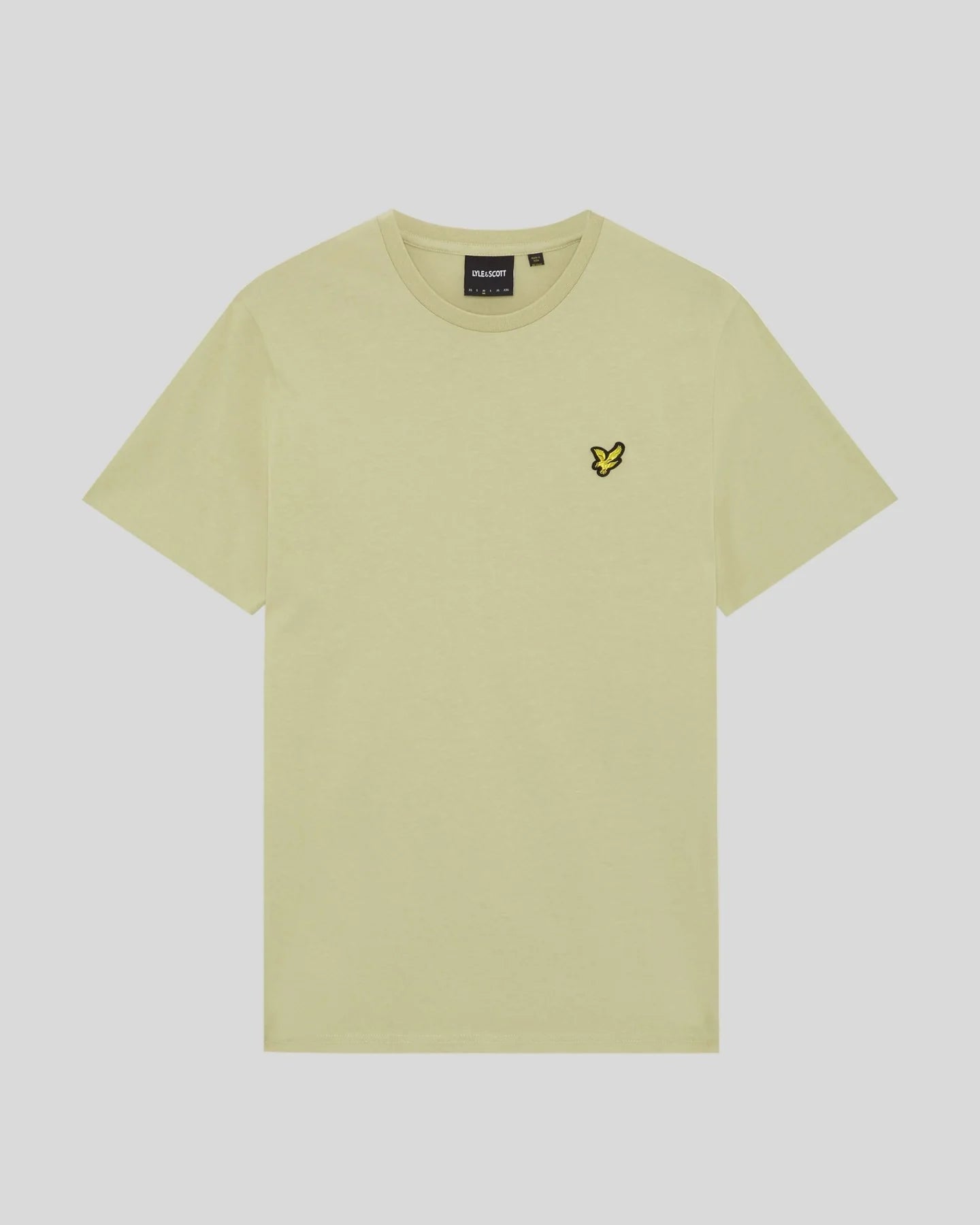 Lyle & Scott Cotton Crew Neck T-Shirt Herb Green