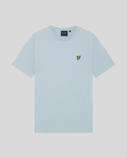 Lyle & Scott Cotton Crew Neck T-Shirt Opal Blue