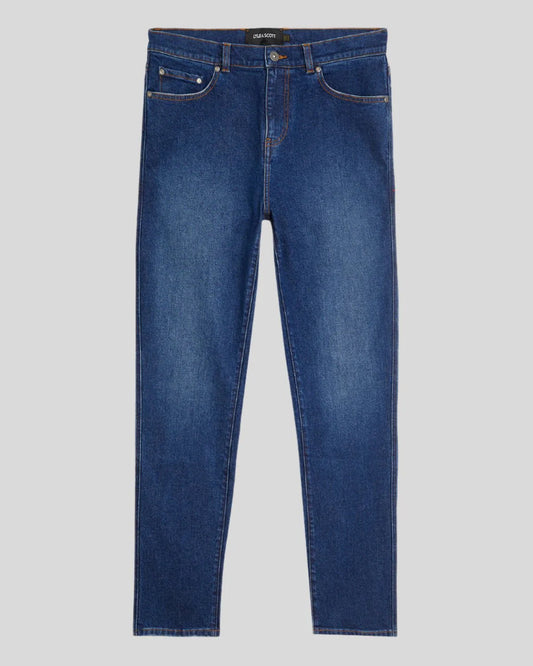 Lyle & Scott Slim Fit Denim Jeans Indigo