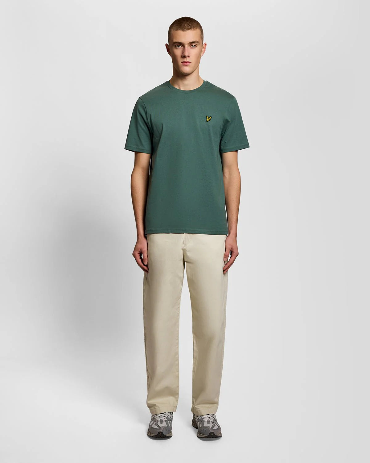Lyle & Scott Cotton Crew Neck T-Shirt Everglade