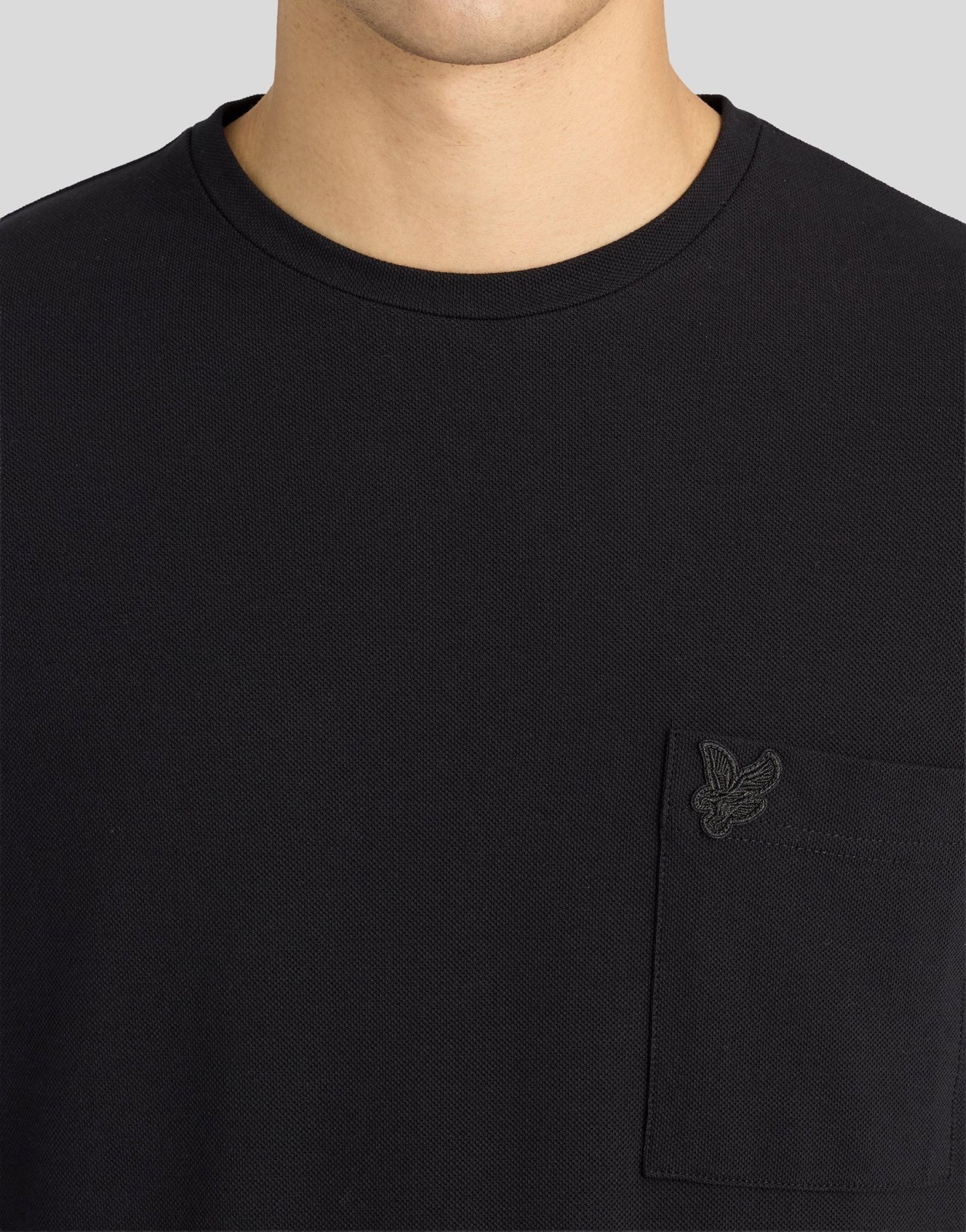 Lyle & Scott Pique Interlock T-Shirt Lacquer