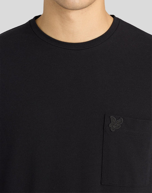 Lyle & Scott Pique Interlock T-Shirt Lacquer
