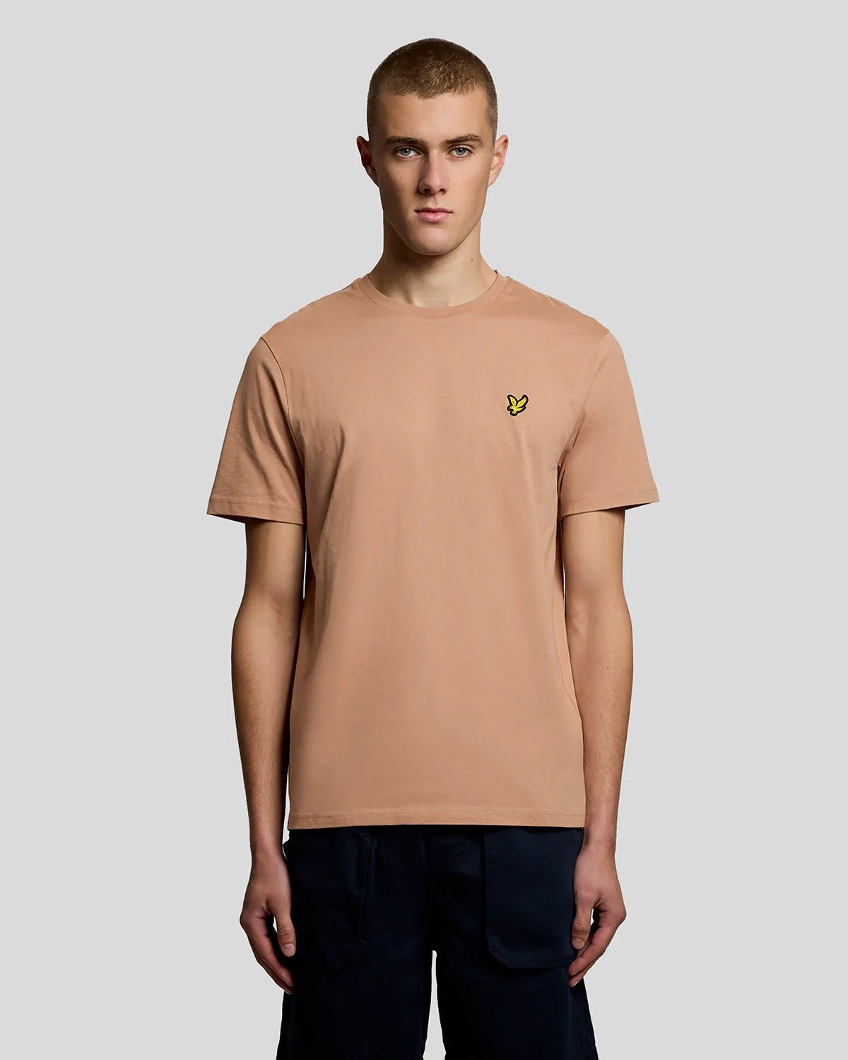 Lyle & Scott Cotton Crew Neck T-Shirt Barley