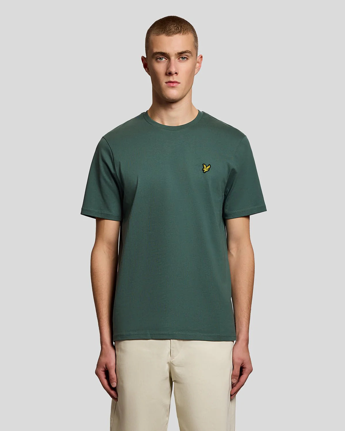 Lyle & Scott Cotton Crew Neck T-Shirt Everglade
