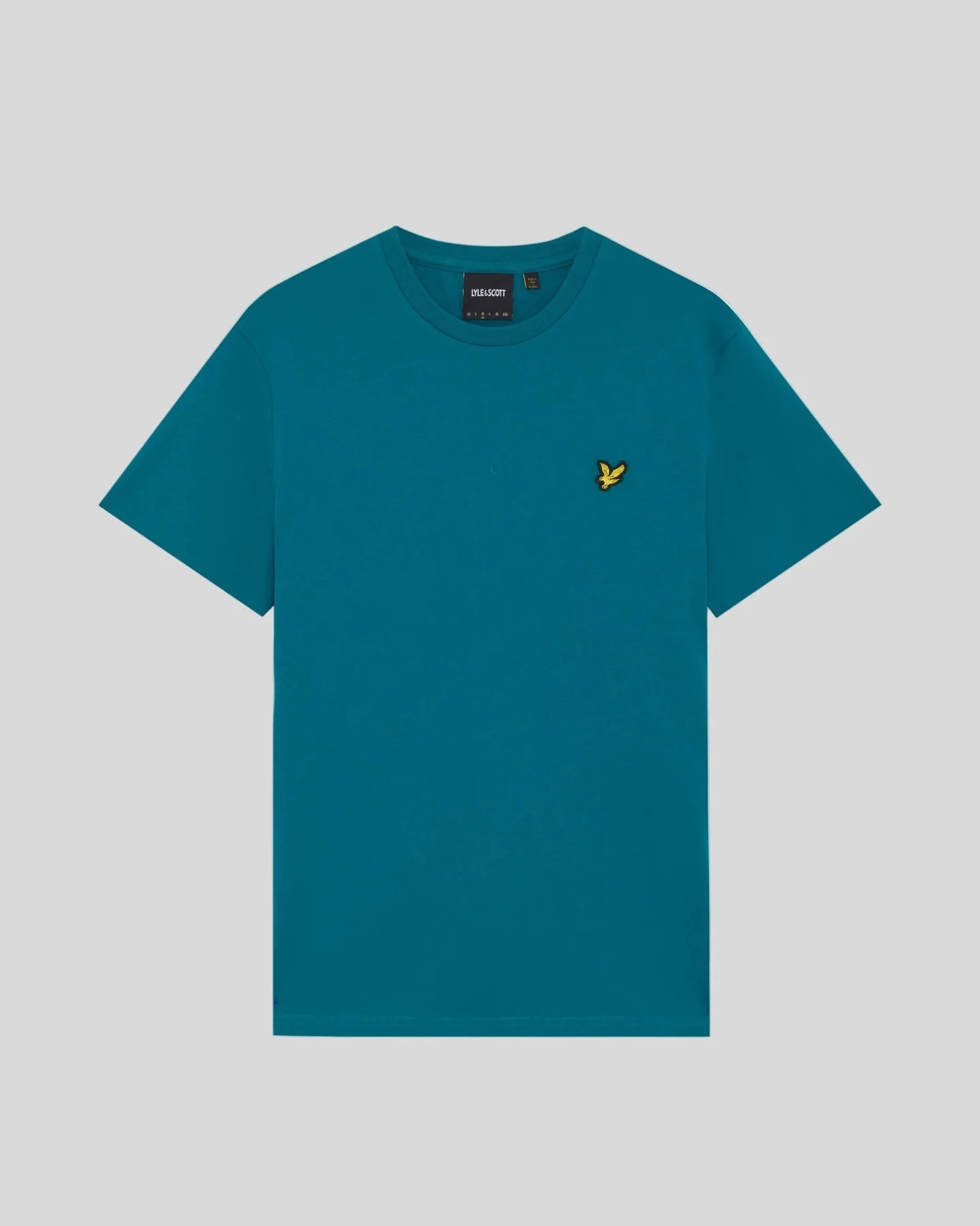 Lyle & Scott Cotton Crew Neck T-Shirt Lagoon