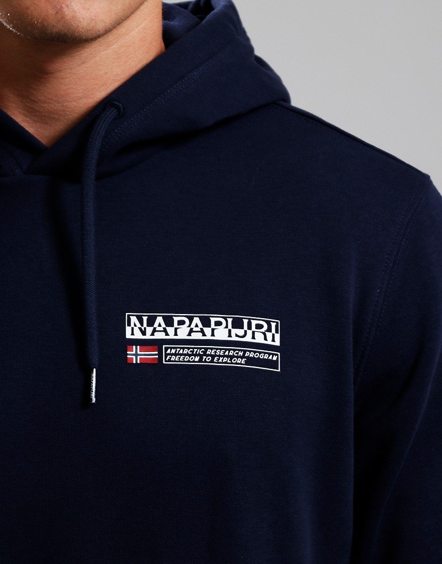Napapijri Kasba Hoodie In Navy