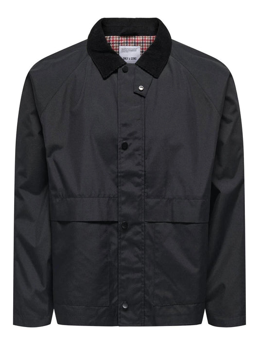 Only & Sons Onskosmo Jacket in Black - RD1 Clothing
