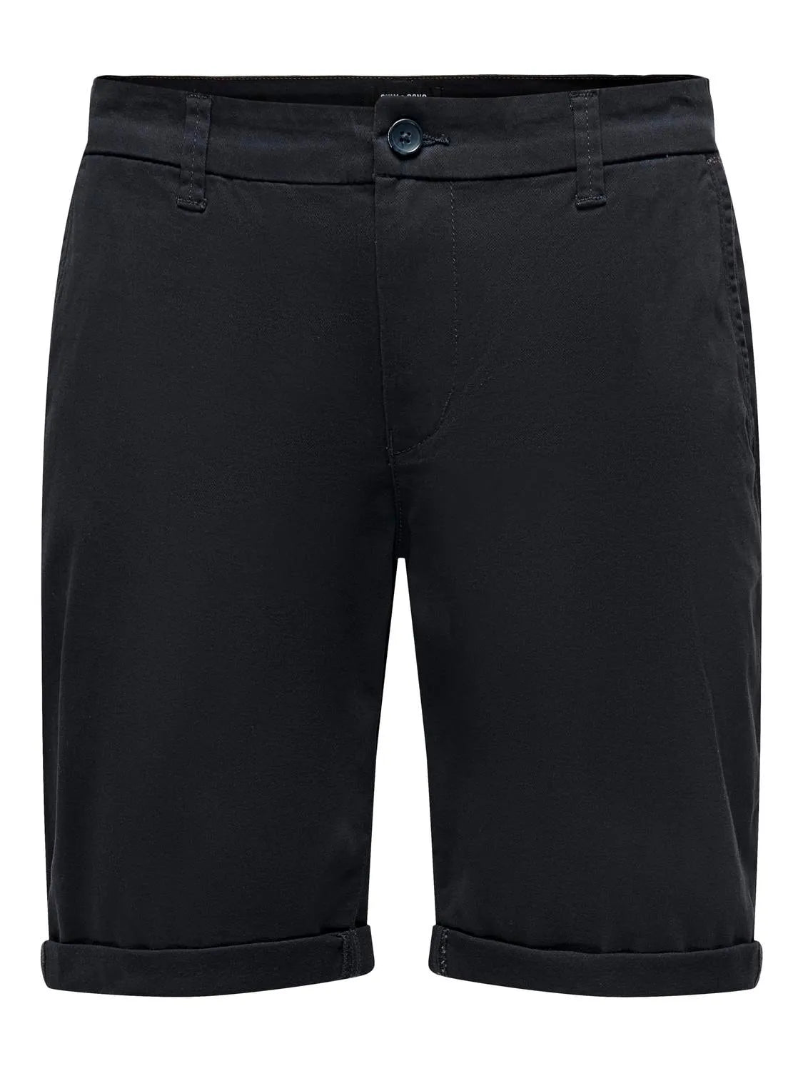 Only & Sons Peter Chino Shorts Dark Navy