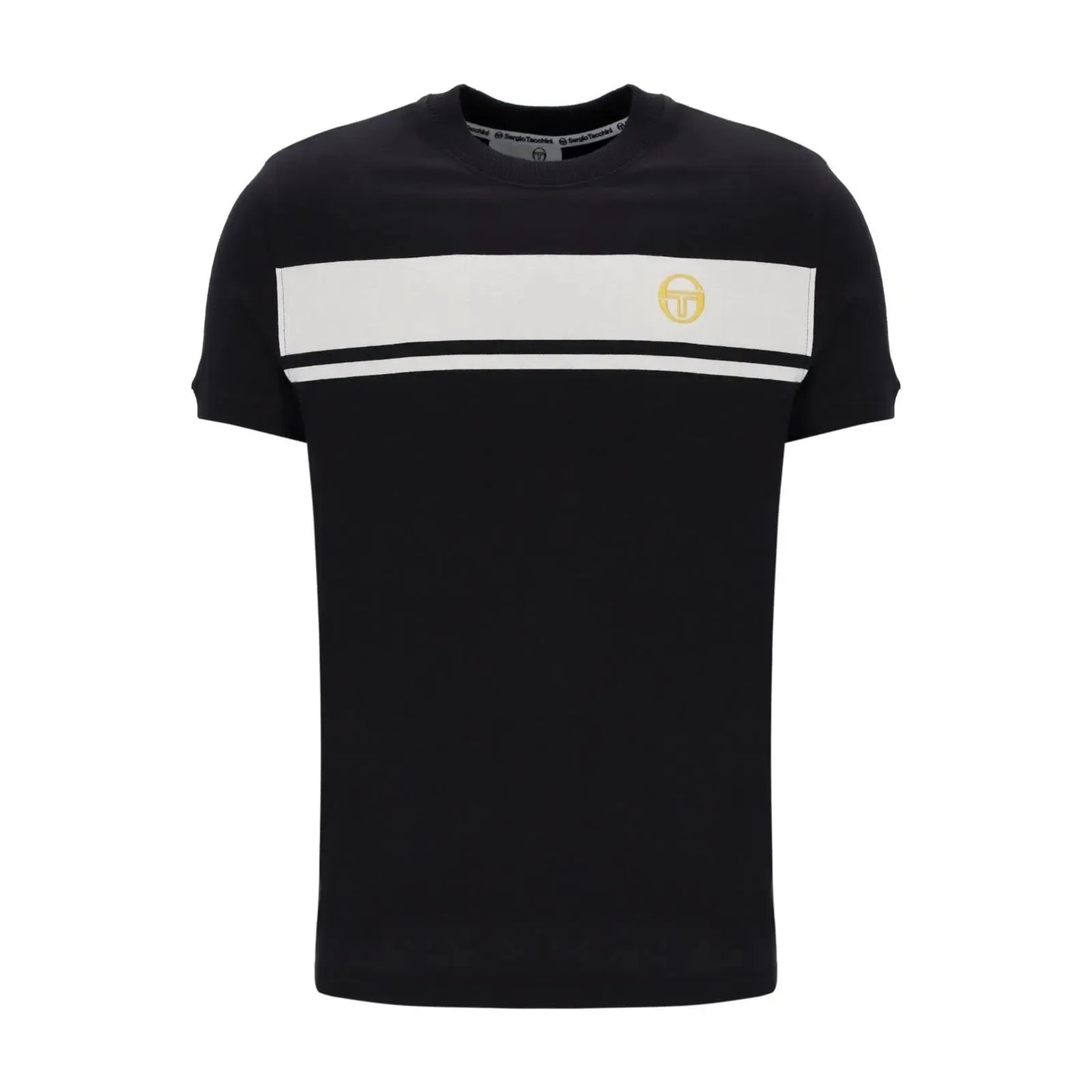 Sergio Tacchini Master Crew Neck T-Shirt In Black