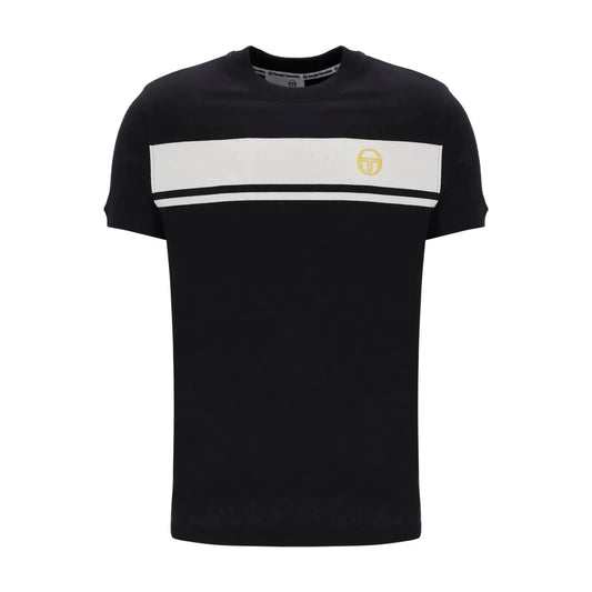 Sergio Tacchini Master Crew Neck T-Shirt In Black