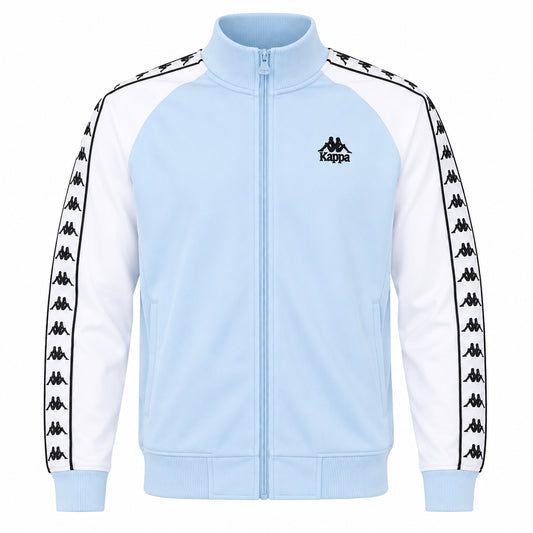 Kappa Uriah Track Top Sky Blue