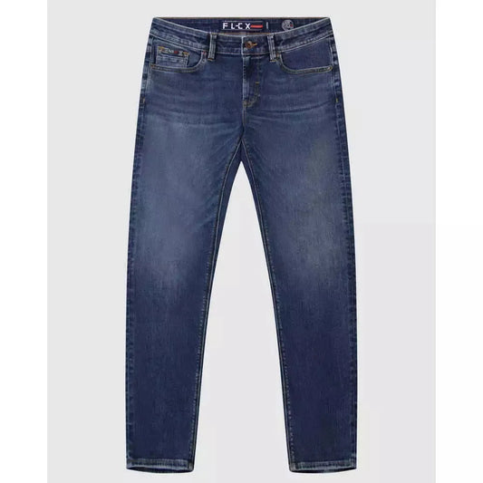 Mish Mash 1984 Flex Active Mid Denim Jeans Tapered Fit