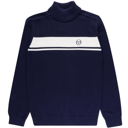 Sergio Tacchini Damarindo Roll Neck Navy