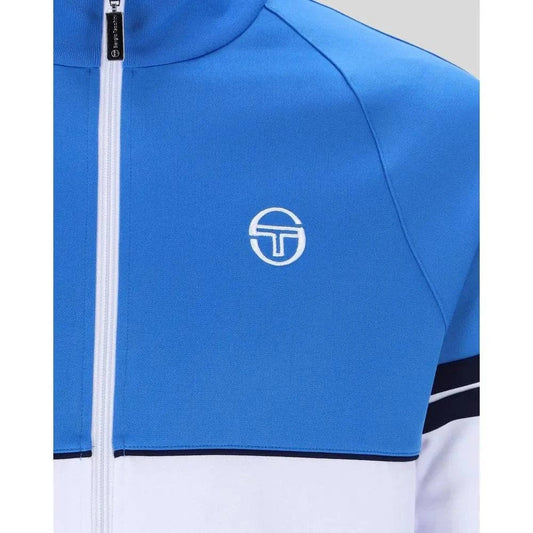 Sergio Tacchini Orion Track Top In Palace Blue/White