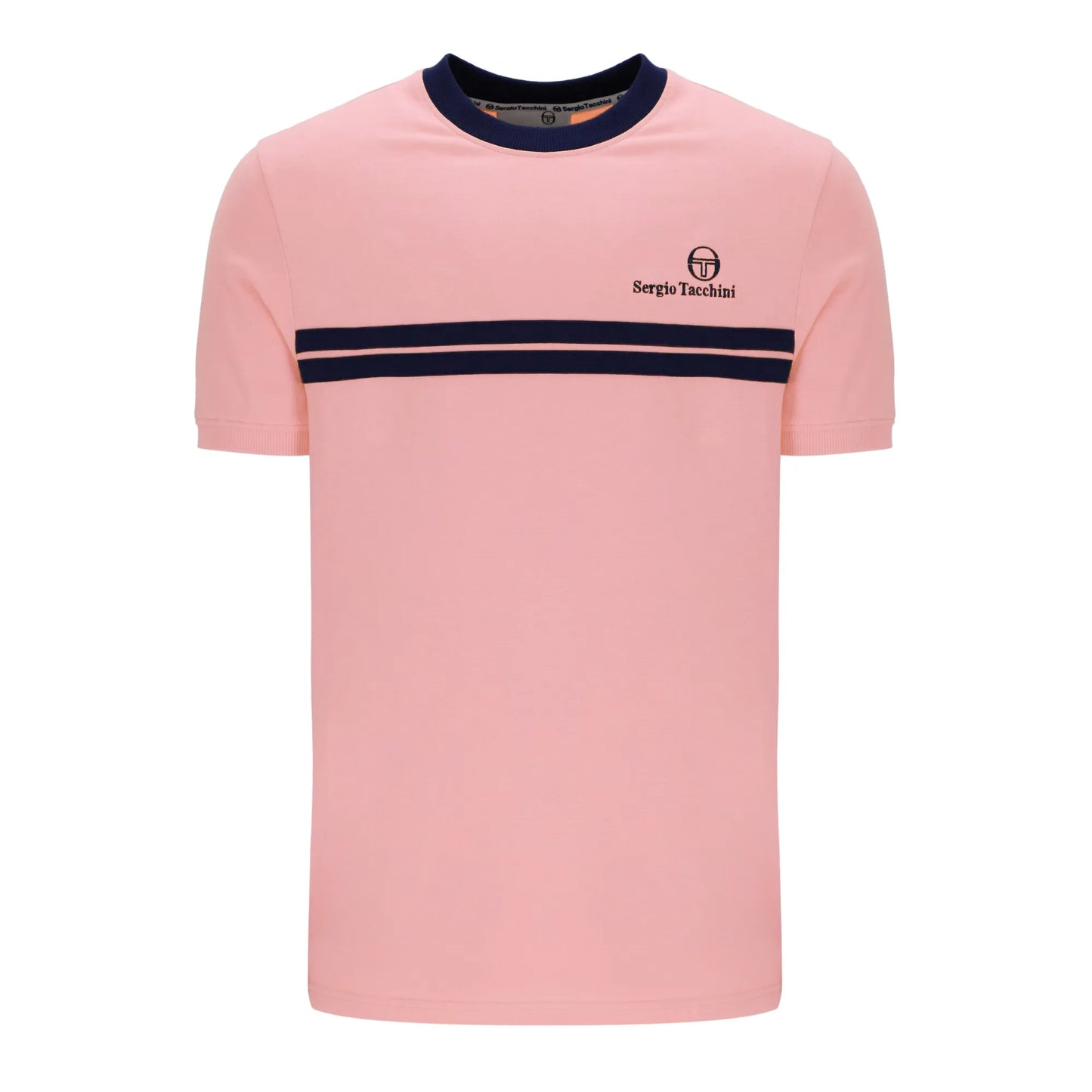 Sergio Tacchini Supermac T-Shirt in Light Lilac/Black - RD1 Clothing