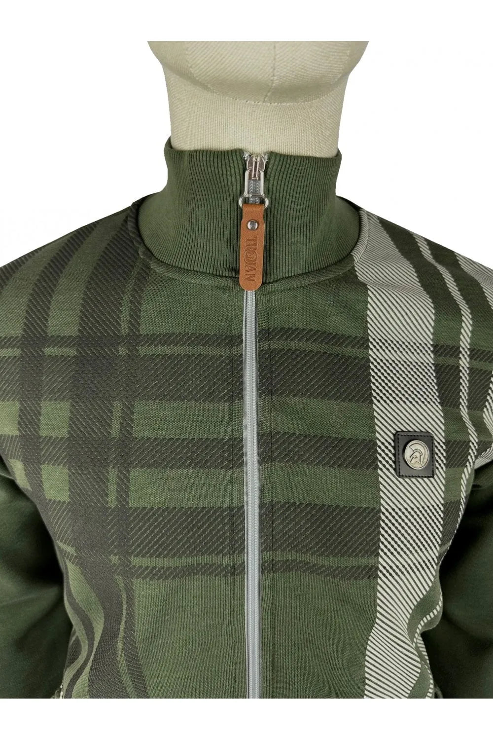 Trojan Oversize Check Track Top Army TR/8902