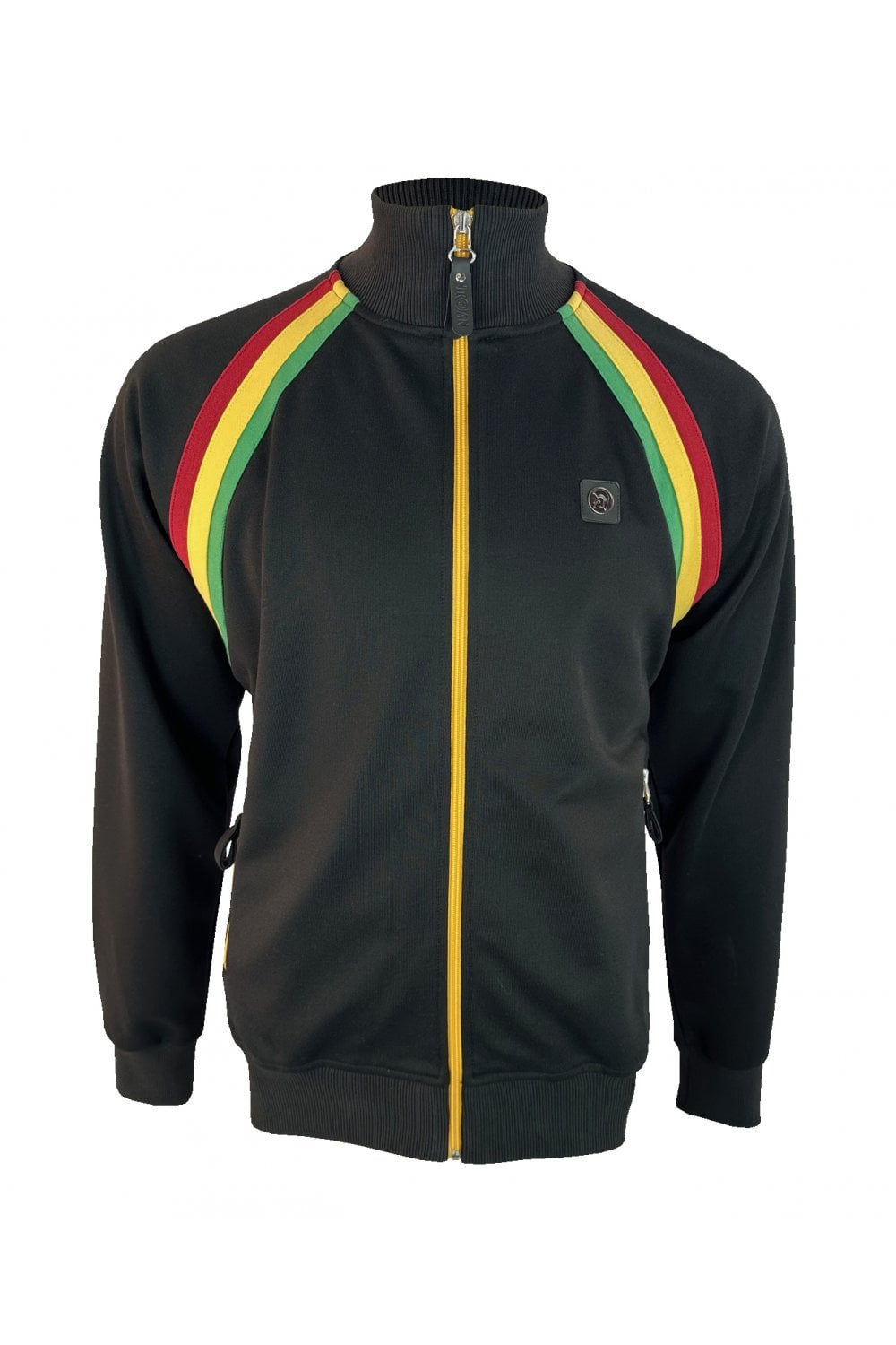 Trojan Taped Track top in Rasta TR/9053 - RD1 Clothing