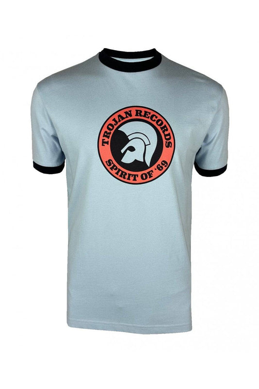 Trojan Spirit Of '69 logo tee Blue - RD1 Clothing