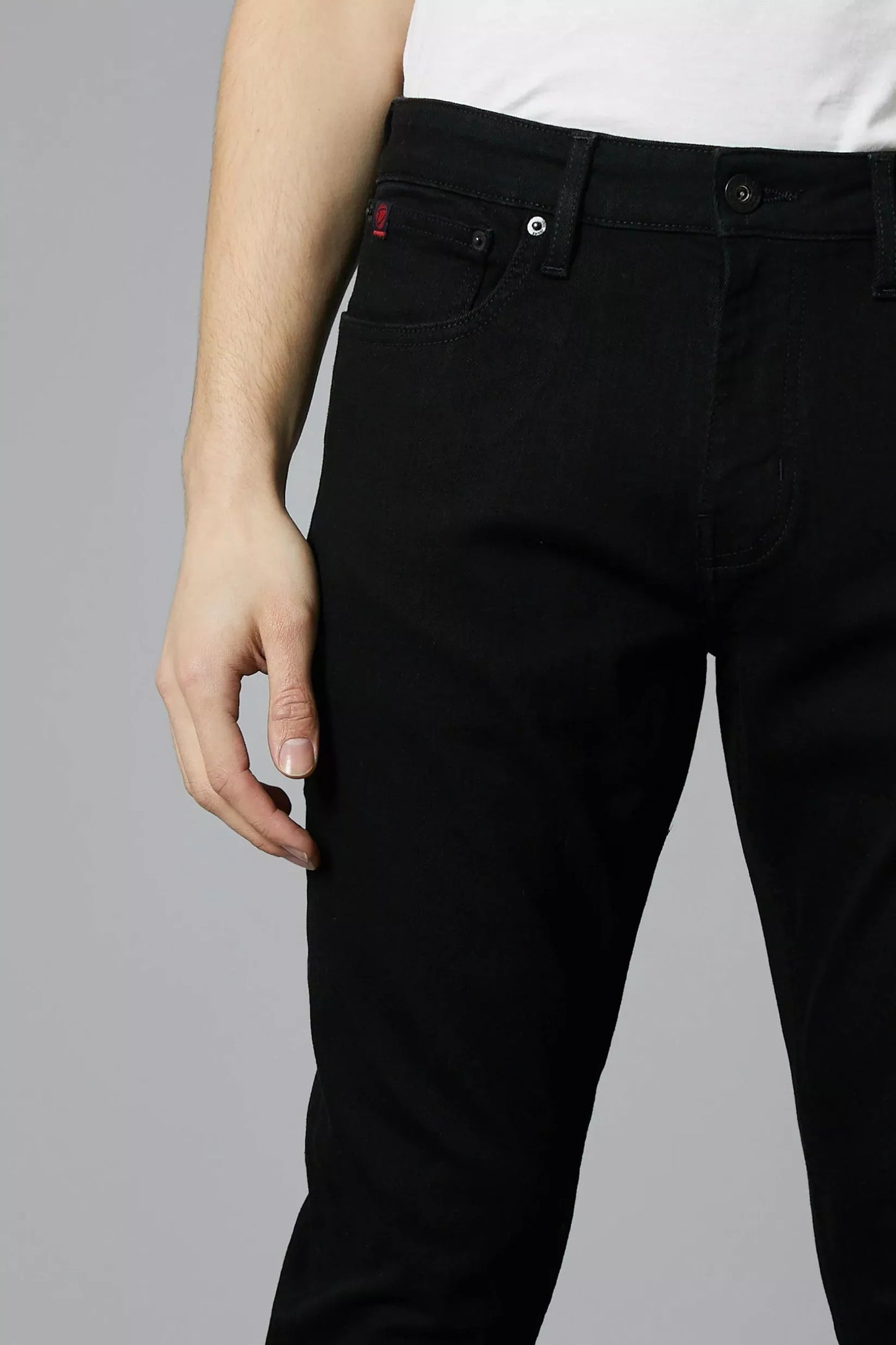DML Alaska Straight Fit Jeans In Deep Black - RD1 Clothing