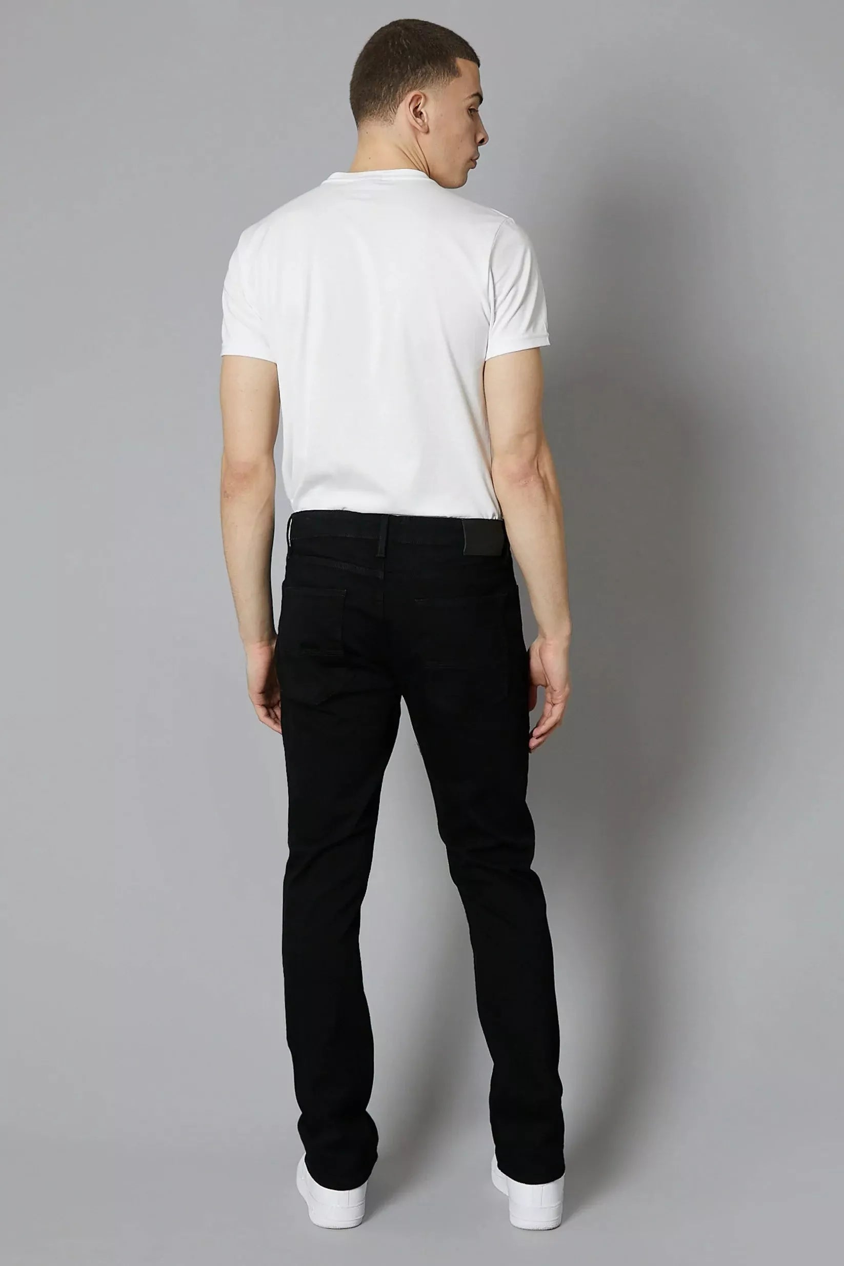 DML Alaska Straight Fit Jeans In Deep Black - RD1 Clothing