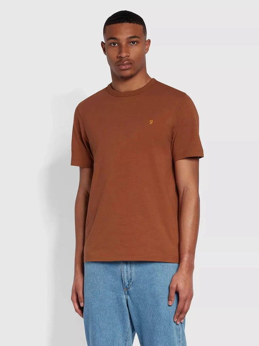 Farah Danny Tee in Golden Brown